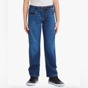 NWT Cat & Jack Boy's Athletic Straight leg Pull On Flexible Drawstring Waist - 8